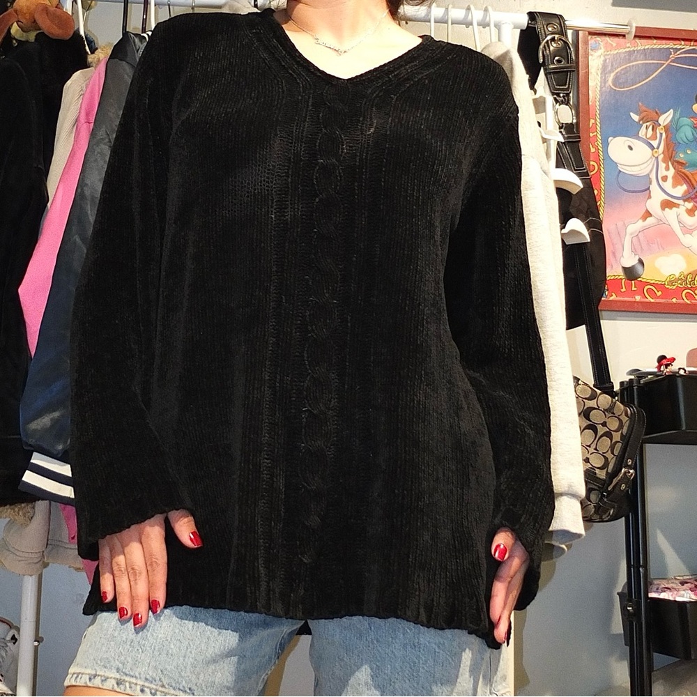 Black Basic Essential Long Sleeve 🖤